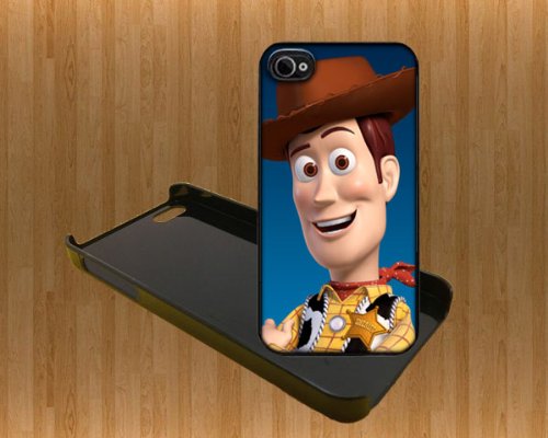 Toy Story Custom Case/cover For Apple Iphone 4 5 Samsung S3 /s4 Black/white With Screen Protector